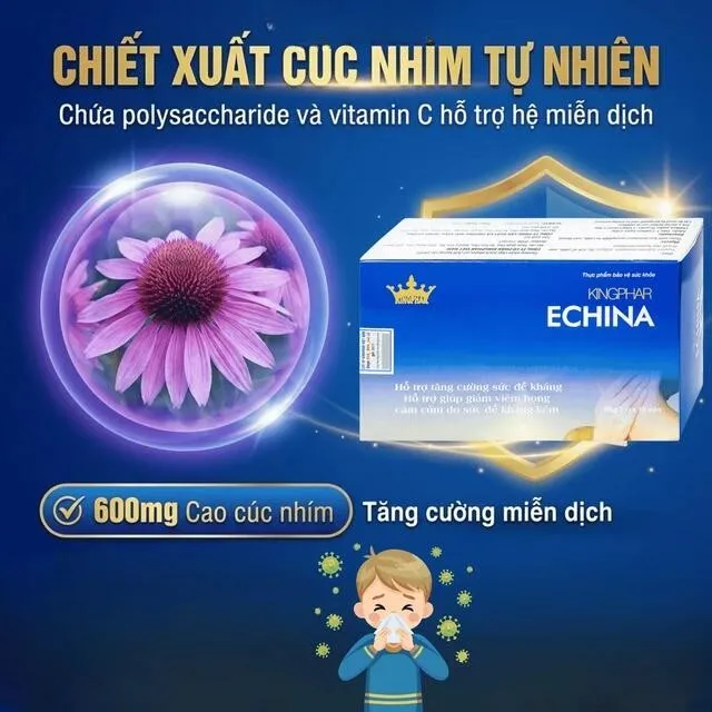 Vi&ecirc;n uống Echina Kingphar