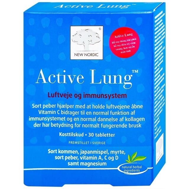 Vi&ecirc;n uống Active Lung New Nordic