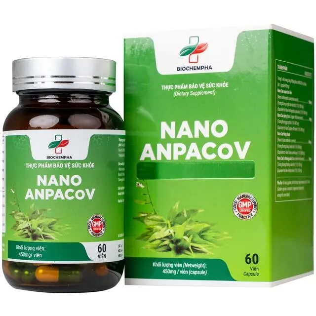 Vi&ecirc;n uống giảm ho Nano Anpacov Biochempha