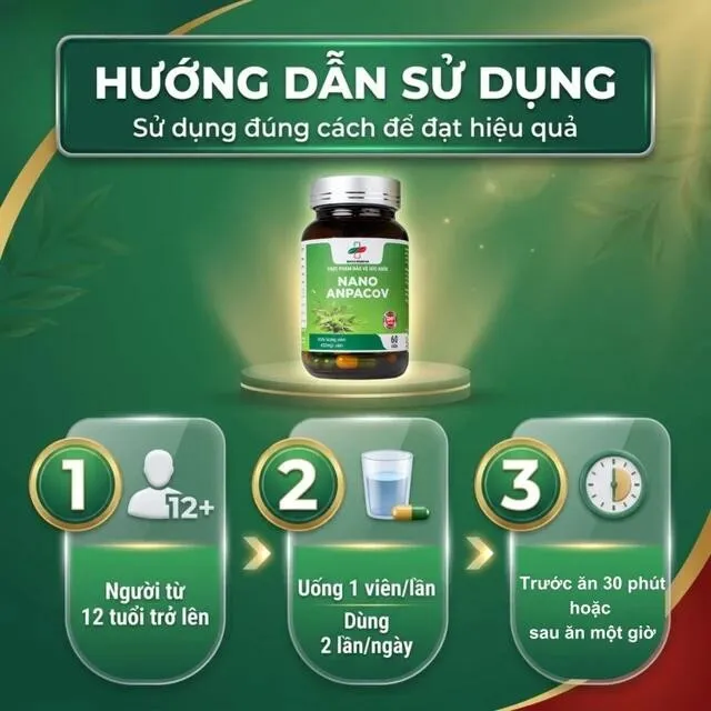 Vi&ecirc;n uống giảm ho Nano Anpacov Biochempha