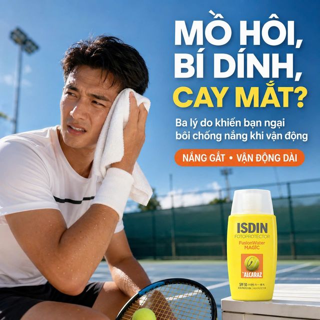 Kem Chống Nắng Thể Thao ISDIN - Mới