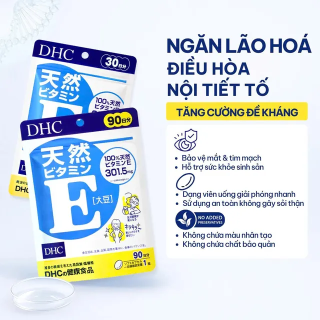 Sản phẩm Vitamin E DHC