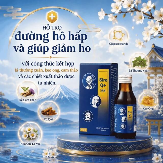SIRO Q+ KenKo - Hỗ trợ sức khỏe