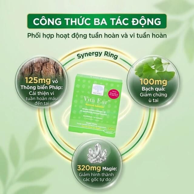 Vi&ecirc;n uống Vita Ear
