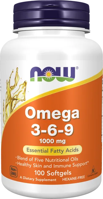 Vi&ecirc;n Omega 369 1000mg NOW Foods - Hỗ trợ ph&aacute;t triển to&agrave;n diện
