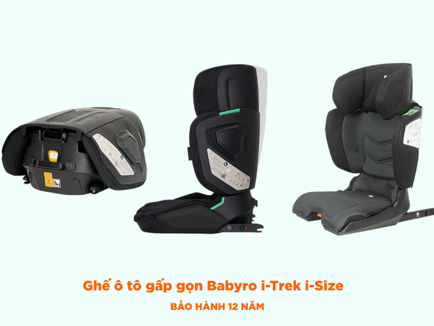 Ghế &ocirc; t&ocirc; cho b&eacute; BABYRO I-TREK 2