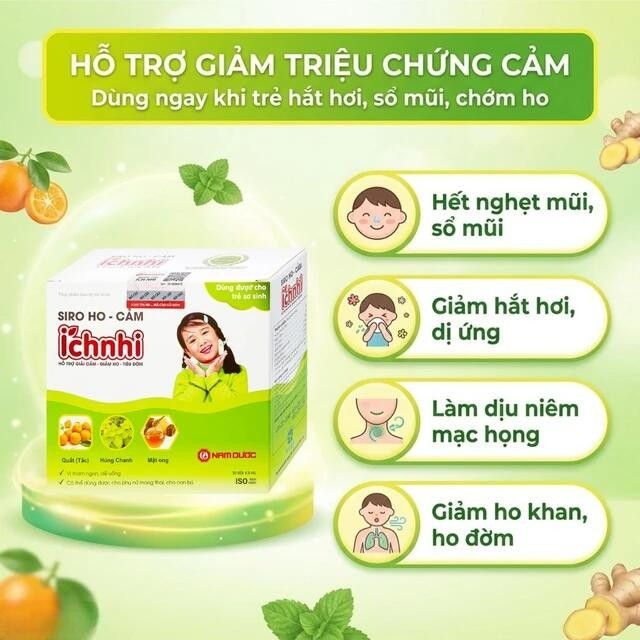 H&igrave;nh ảnh Siro &Iacute;ch Nhi