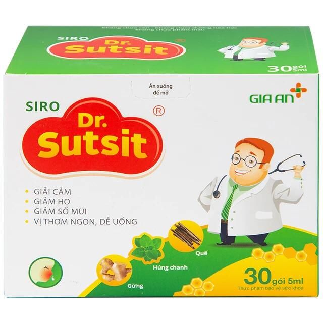 Th&agrave;nh phần trong Siro Dr. Sutsit