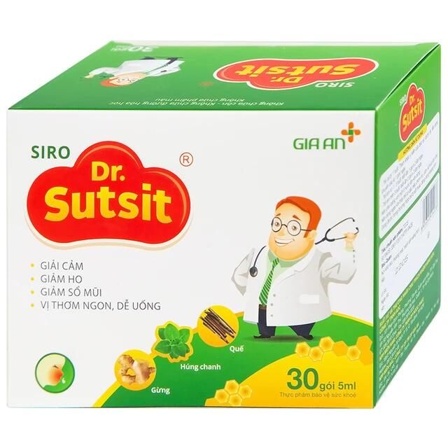 Hướng dẫn sử dụng Siro Dr. Sutsit