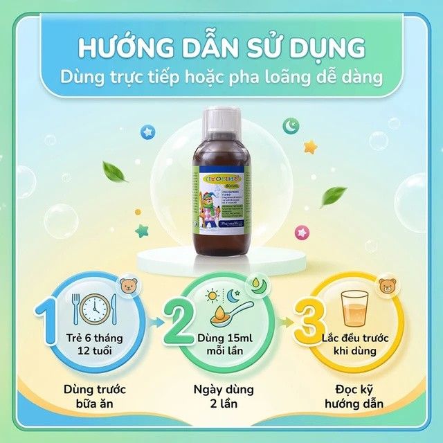 Siro hỗ trợ giảm ho