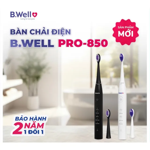 B&agrave;n Chải Điện B.Well Swiss PRO-850