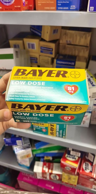 Bayer Aspirin 81mg