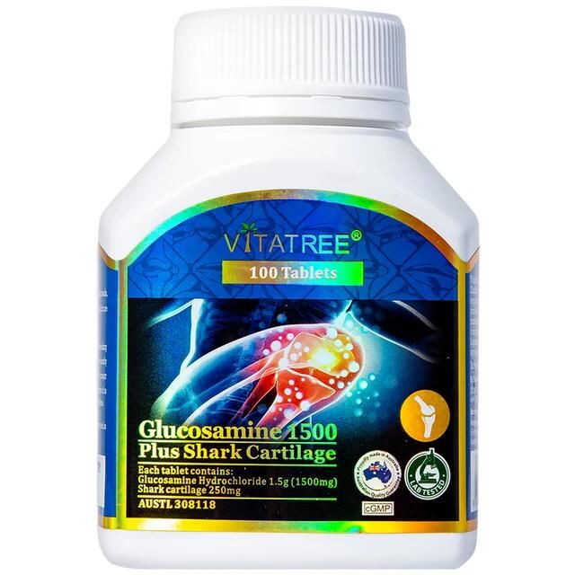 Vitatree Glucosamine 1500 Plus Shark Cartilage