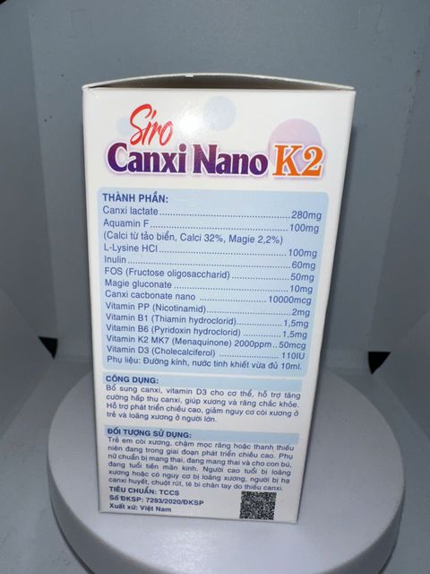Ống Canxi hữu cơ