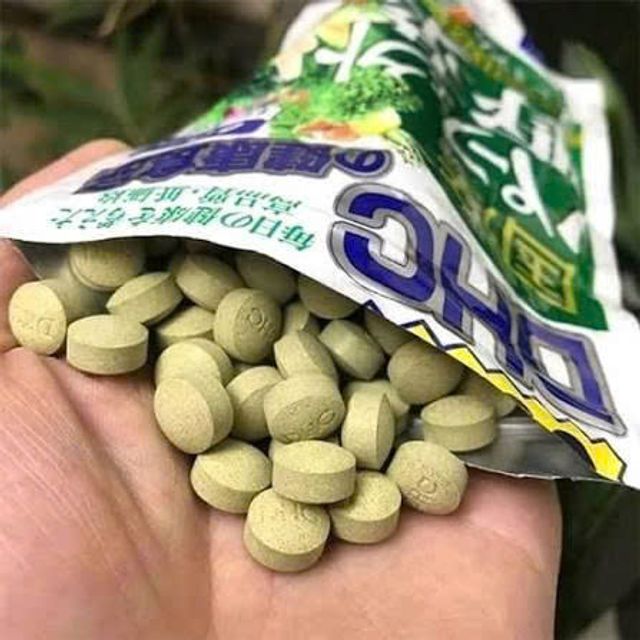 Th&agrave;nh phần Vi&ecirc;n Uống DHC Rau Củ Quả