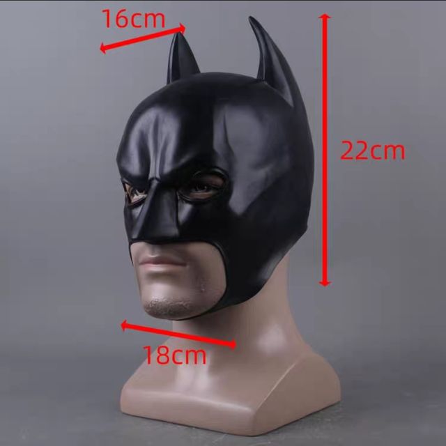 Mũ Cosplay Batman Bằng Da