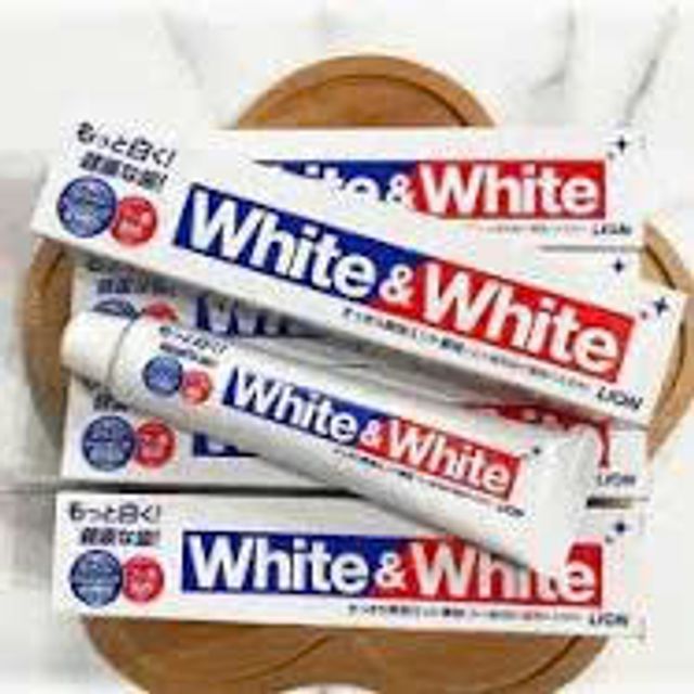 Kem đ&aacute;nh răng White And White Lion Nhật Bản