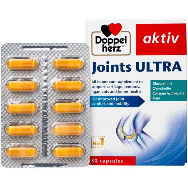 Hướng dẫn sử dụng vi&ecirc;n uống Joints Ultra Doppelherz