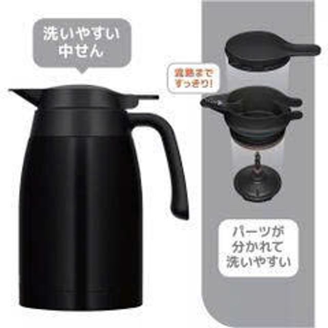 B&igrave;nh Giữ Nhiệt Th&eacute;p Kh&ocirc;ng Gỉ Thermos 1,5 L