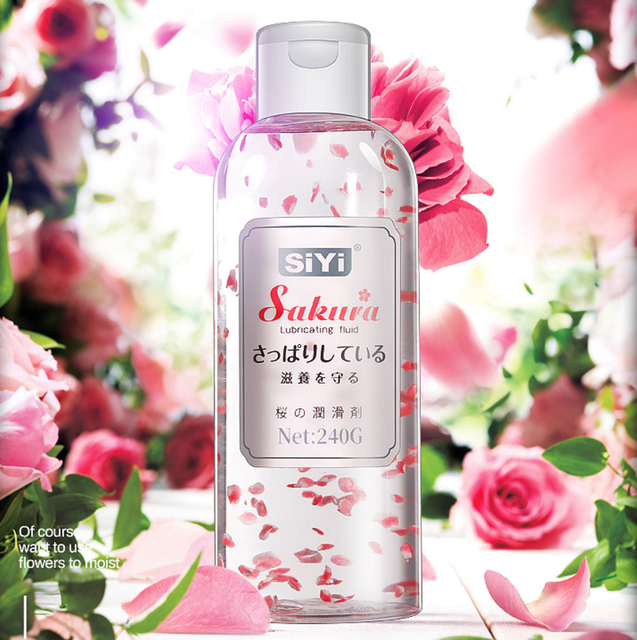 Gell B&ocirc;i Trơn Siyi Sakura Hương Hoa Anh Đ&agrave;o 240ml