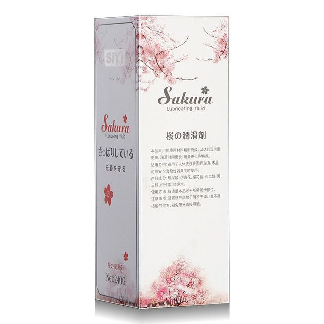 Gell B&ocirc;i Trơn Siyi Sakura Hương Hoa Anh Đ&agrave;o 240ml