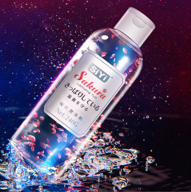 Gell B&ocirc;i Trơn Siyi Sakura Hương Hoa Anh Đ&agrave;o 240ml