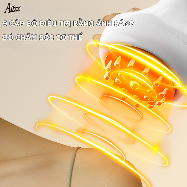 B&agrave;n chải kinh lạc điện massage to&agrave;n th&acirc;n ALIZZ AL