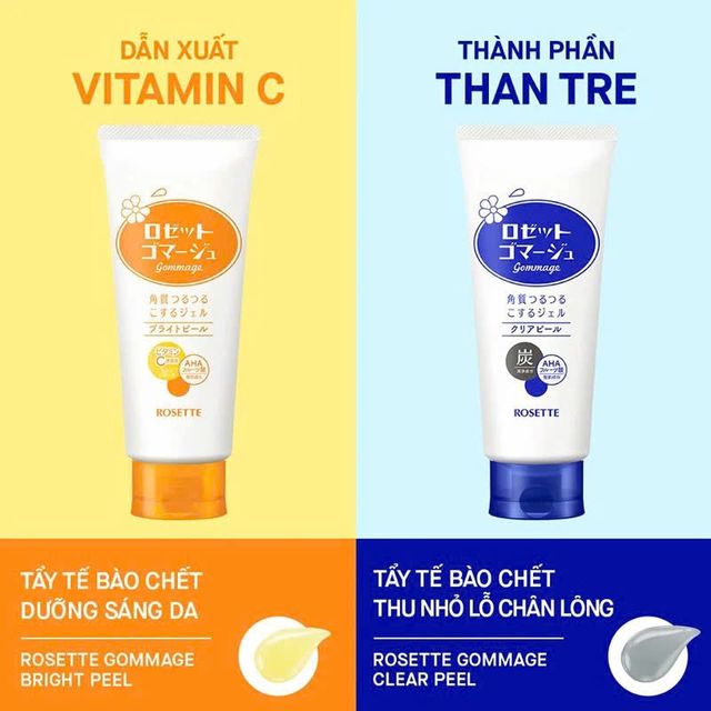 Sử dụng Gel Tẩy Tế B&agrave;o Cngừng hẳn Rosette
