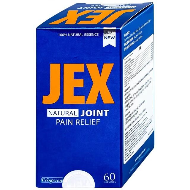 Vi&ecirc;n Hỗ Trợ Giảm Đau Ecogreen Jex Natural