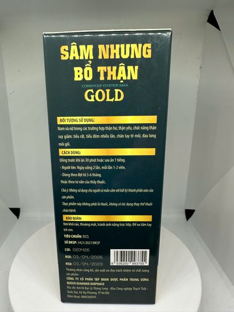 S&acirc;m Nhung Bổ Thận Gold