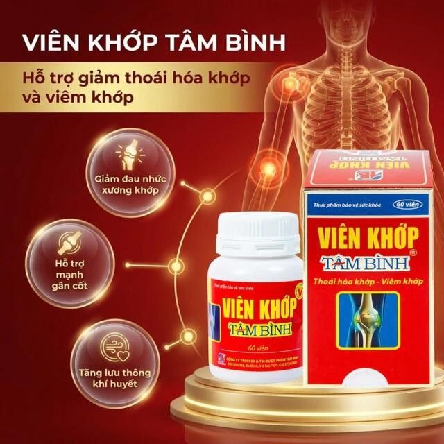 Vi&ecirc;n khớp T&acirc;m B&igrave;nh