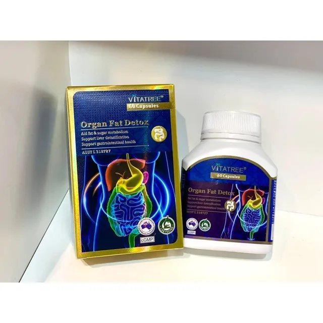 Vi&ecirc;n Uống Vitatree Organ Fat Detox 60 Vi&ecirc;n