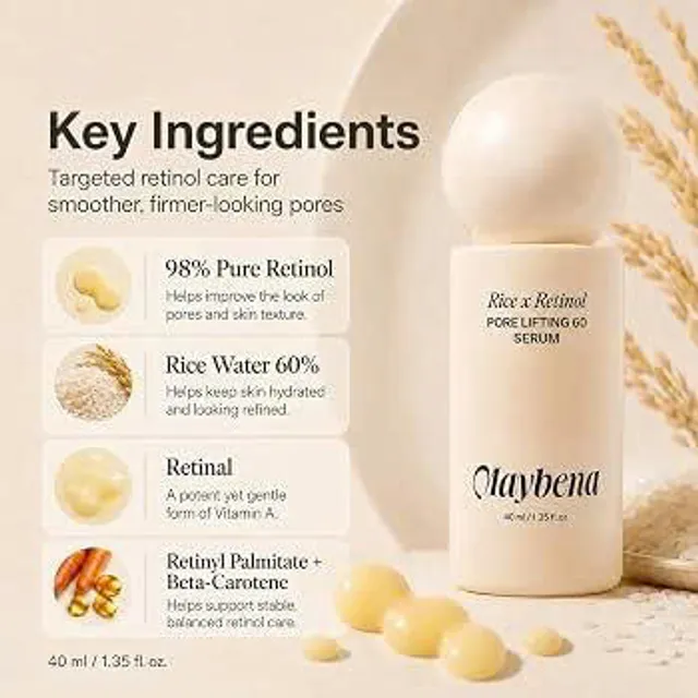 Maybena Rice x Retinol Pore Lifting Serum