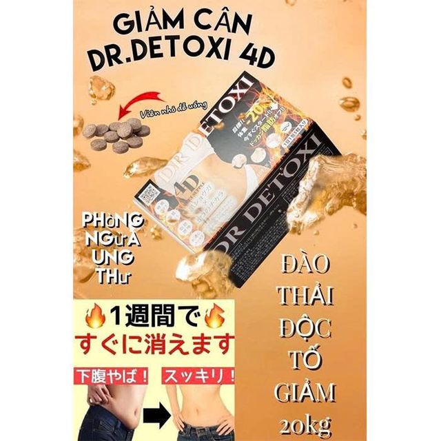 Vi&ecirc;n Uống Dr Detoxi 4D