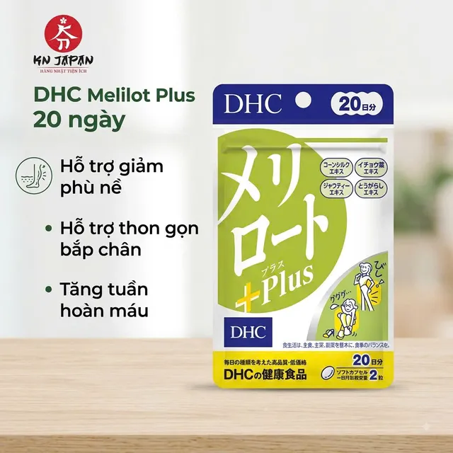 Vi&ecirc;n Uống DHC Melilot Plus