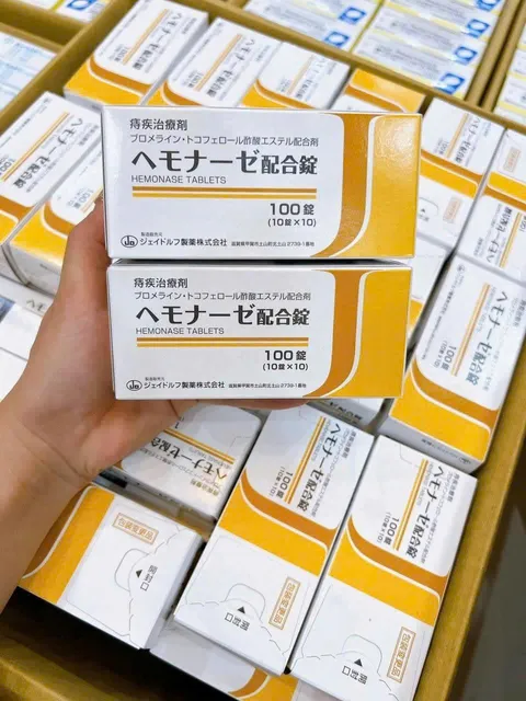 Hemonase Tablets Nhật Bản