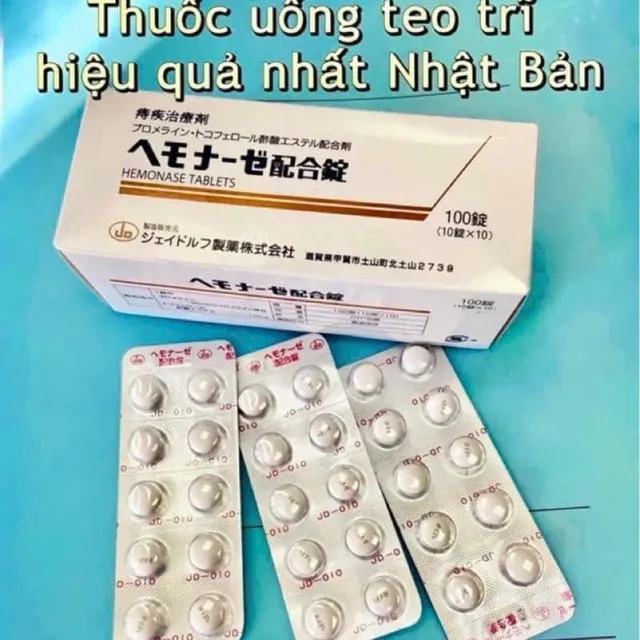 Hemonase Tablets Nhật Bản