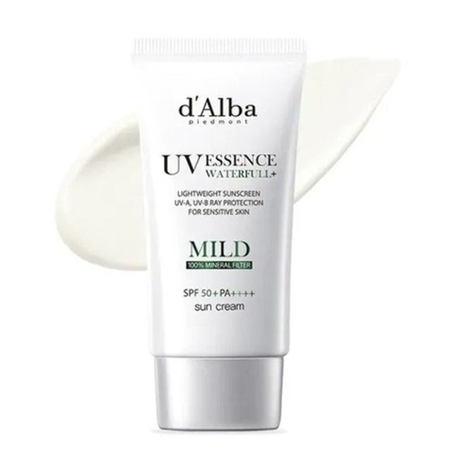 Kem chống nắng vật l&yacute; dịu nhẹ cho da nhạy cảm Waterfull Mild Suncream SPF50