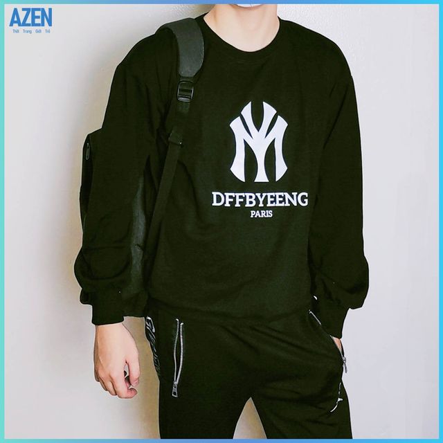 &Aacute;o sweater nỉ b&ocirc;ng New YORK chất liệu tốt