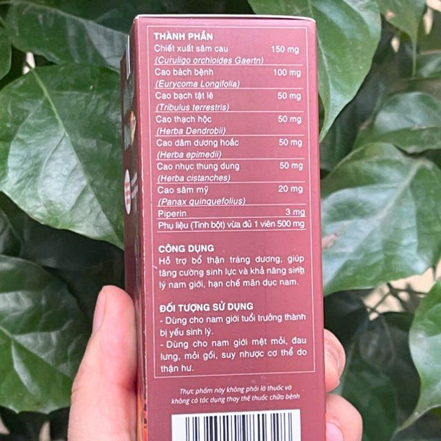 Hướng dẫn sử dụng Dương S&acirc;m Vương Extra New