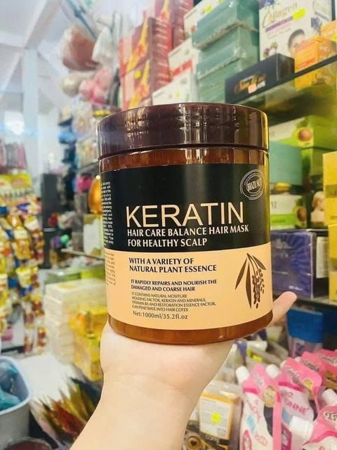 Kem hấp Ủ TÓC keratin 1000ml