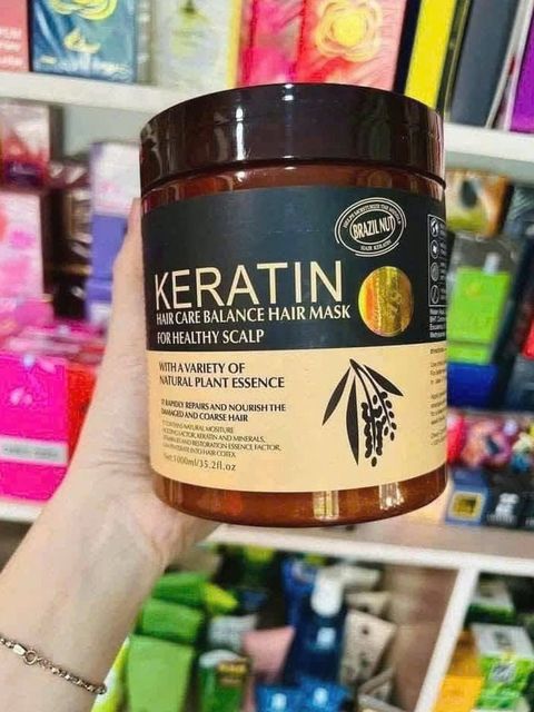 Kem hấp Ủ TÓC keratin 1000ml