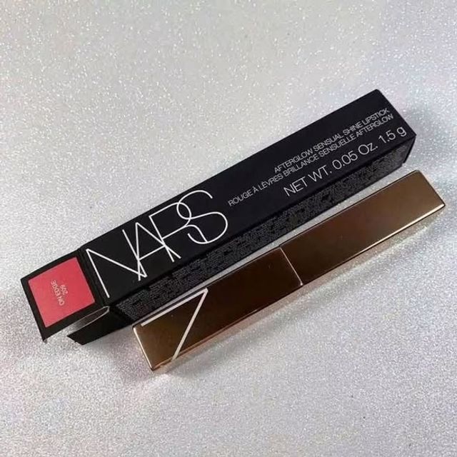 Son Nars Afterglow Sensual Shine Lipstick #On Edge Sản Phẩm Ch&iacute;nh H&atilde;ng