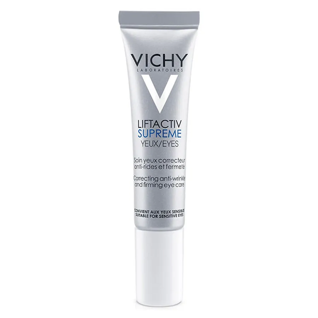 Kem Dưỡng Mắt Hỗ Trợ Giảm Nhăn, Giảm Quầng Th&acirc;m Vichy Liftactiv Supreme Eyes 15ml