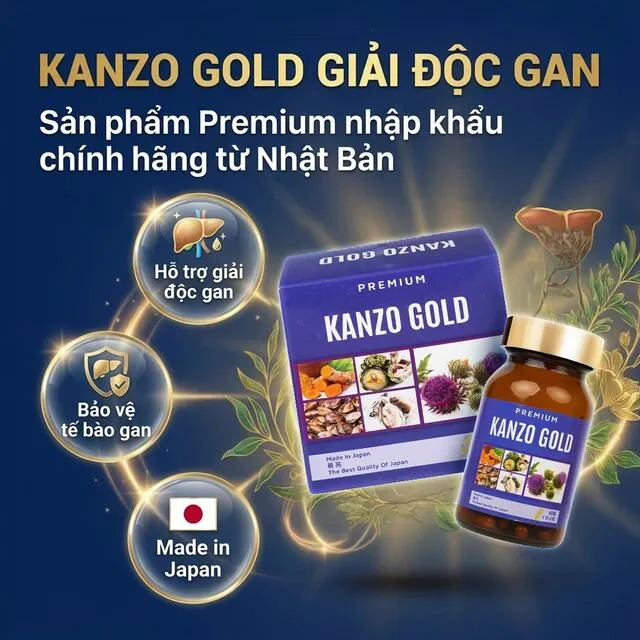 Vi&ecirc;n uống Kanzo Gold