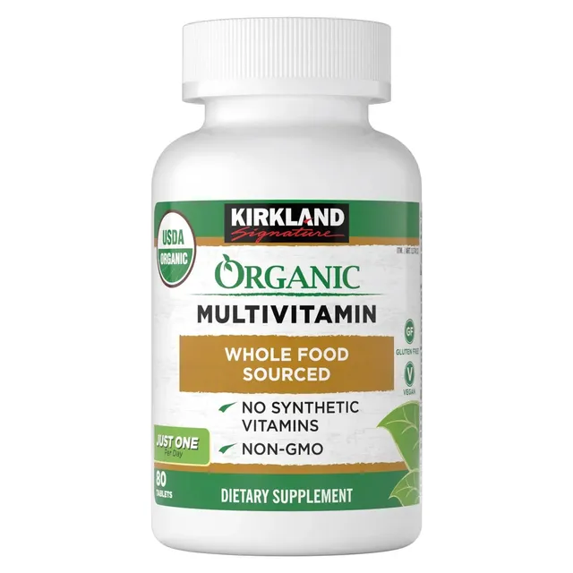 Kirkland Organic Multivitamin Image 2