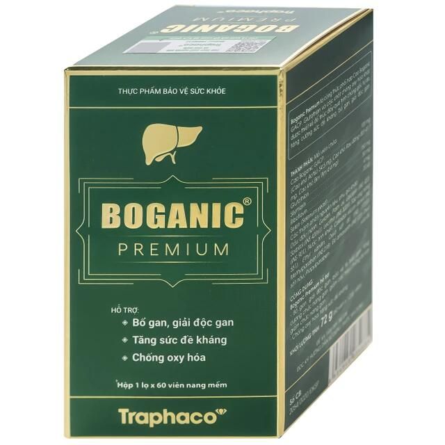 Vi&ecirc;n uống bổ gan Boganic Premium - Hỗ trợ chức năng gan