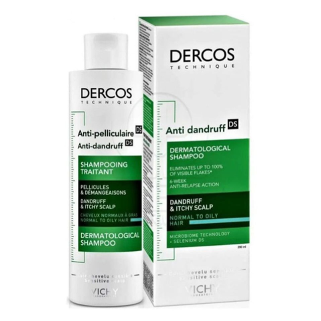 Dầu gội Vichy Dercos giảm g&agrave;u cho t&oacute;c dầu