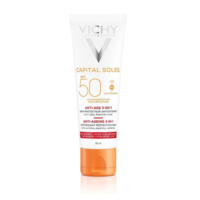 Kem Chống Nắng Vichy Ideal Soleil Anti-Ageing SPF50 50ml