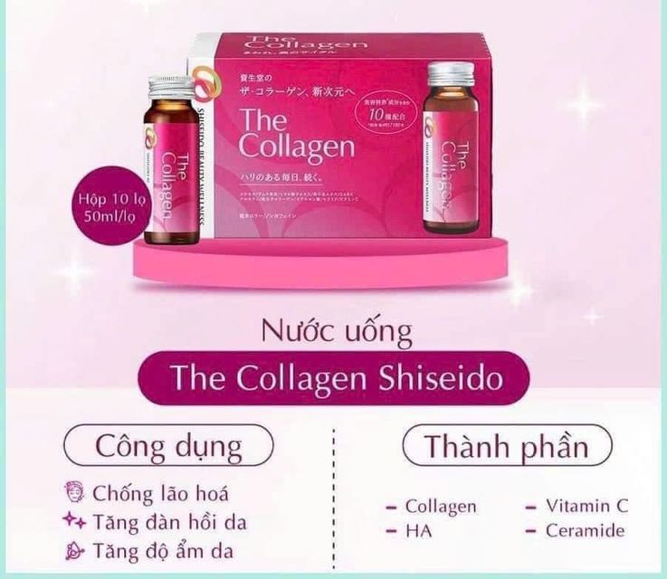 Nước uống Shiseido The Collagen